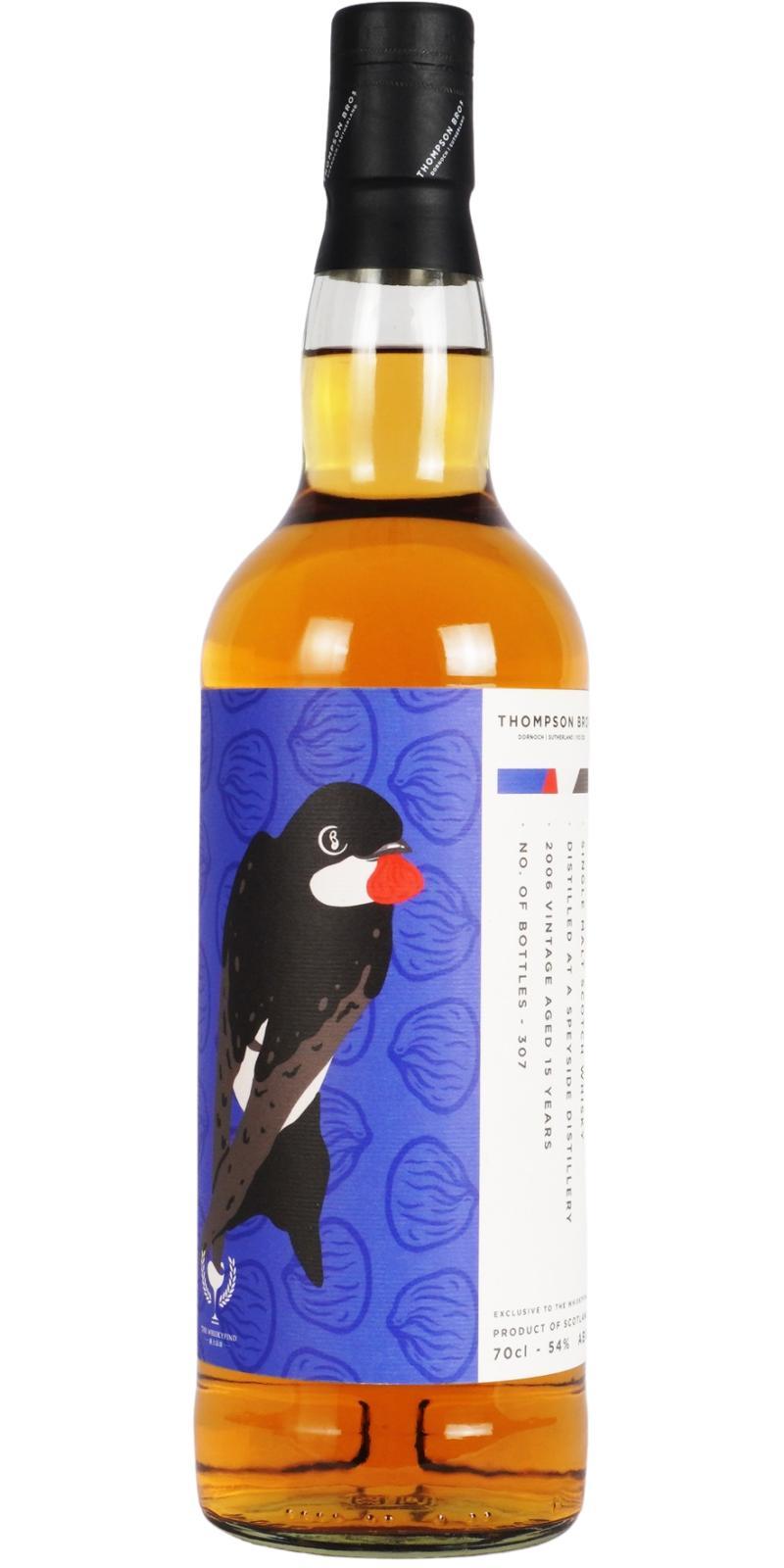 A Speyside Distillery 2006 PST  The Whiskyfind