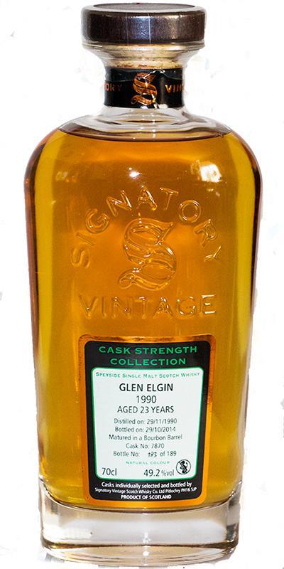 Glen Elgin 1990 SV  Cask Strength Collection