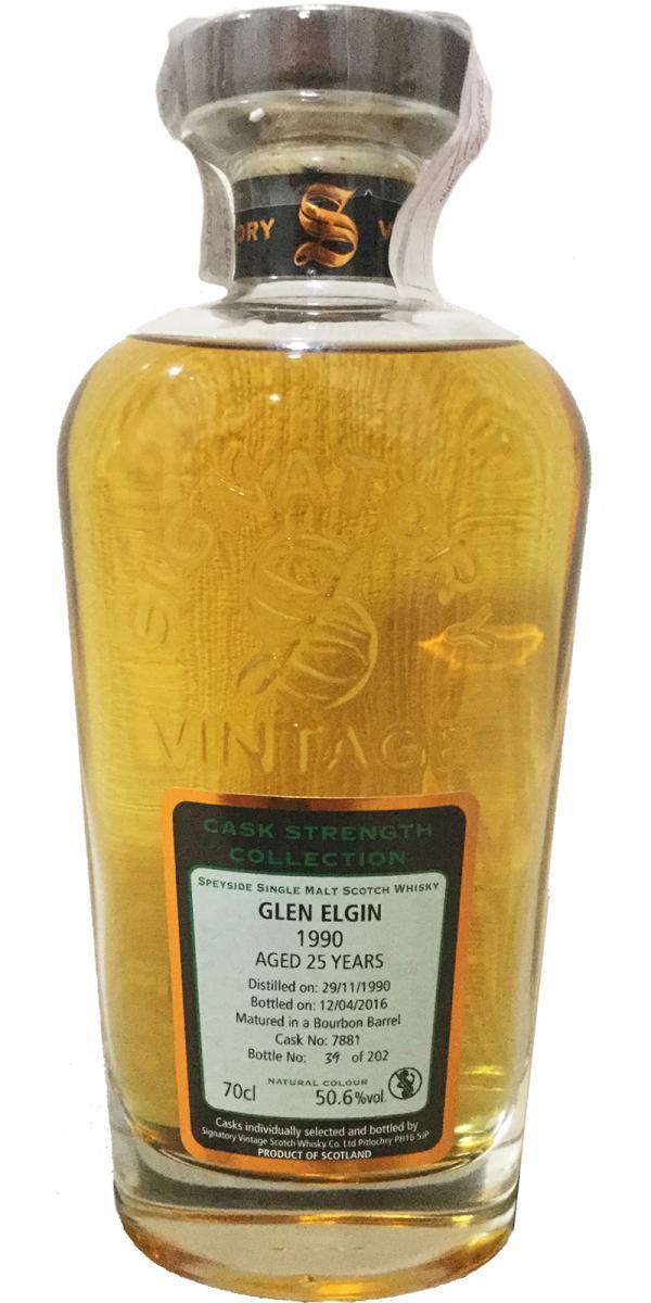 Glen Elgin 1990 SV  Cask Strength Collection