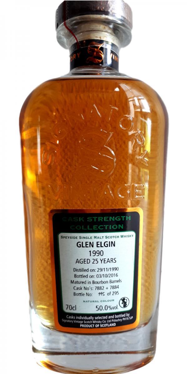 Glen Elgin 1990 SV  Cask Strength Collection