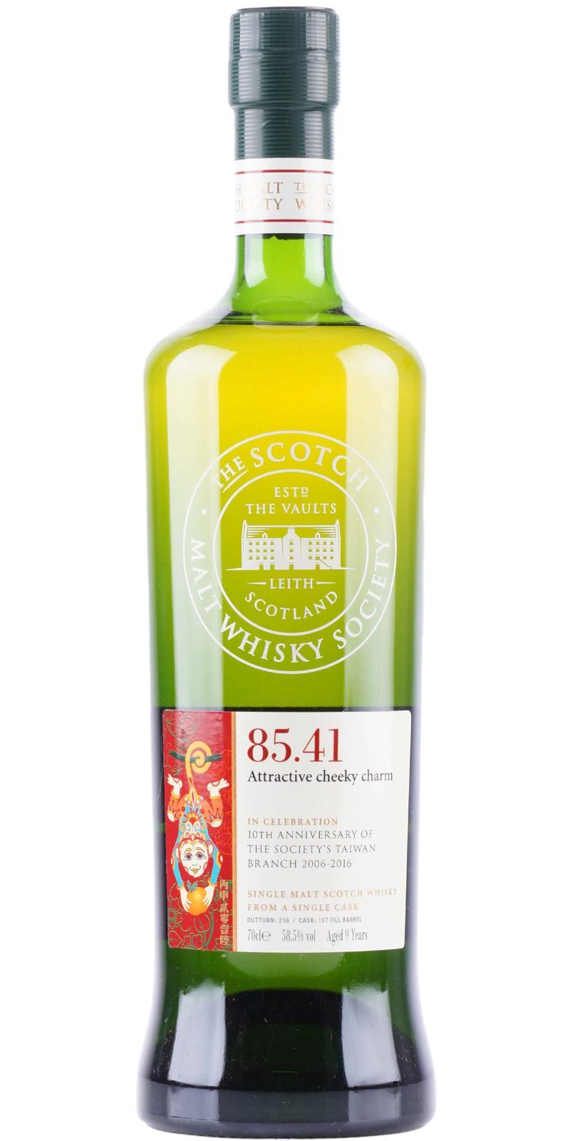 Glen Elgin 09-year-old SMWS 85.41  Attractive cheeky charm