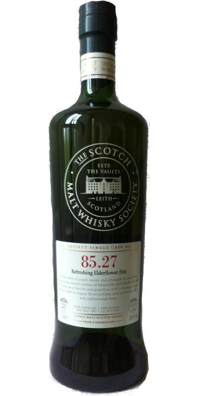 Glen Elgin 1985 SMWS 85.27  Refreshing Elderflower Fizz