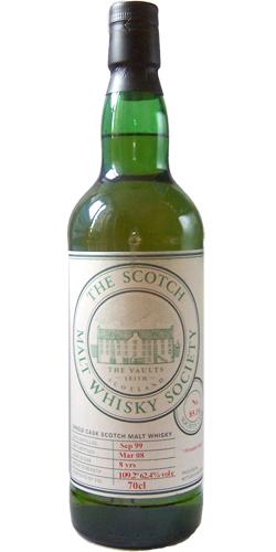 Glen Elgin 1999 SMWS 85.19  Fireside dram