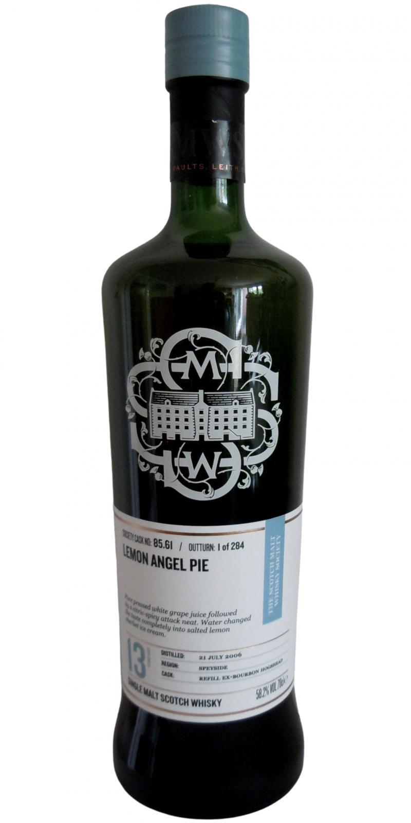 Glen Elgin 2006 SMWS 85.61  Lemon angel pie