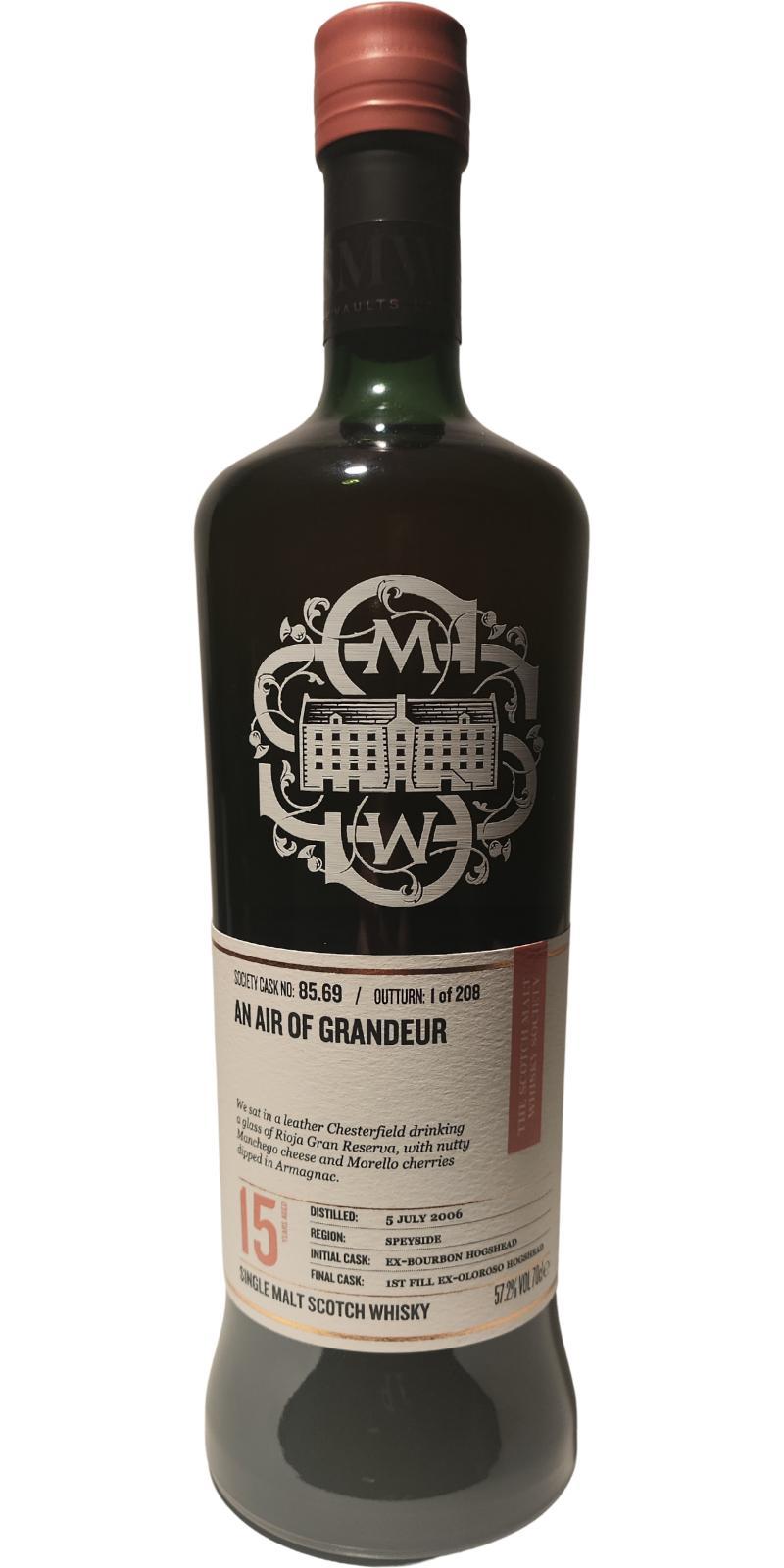 Glen Elgin 2006 SMWS 85.69  An air of grandeur