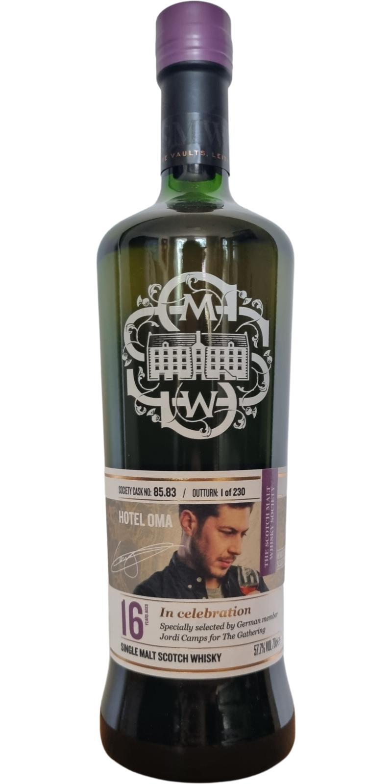Glen Elgin 2006 SMWS 85.83  Hotel Oma