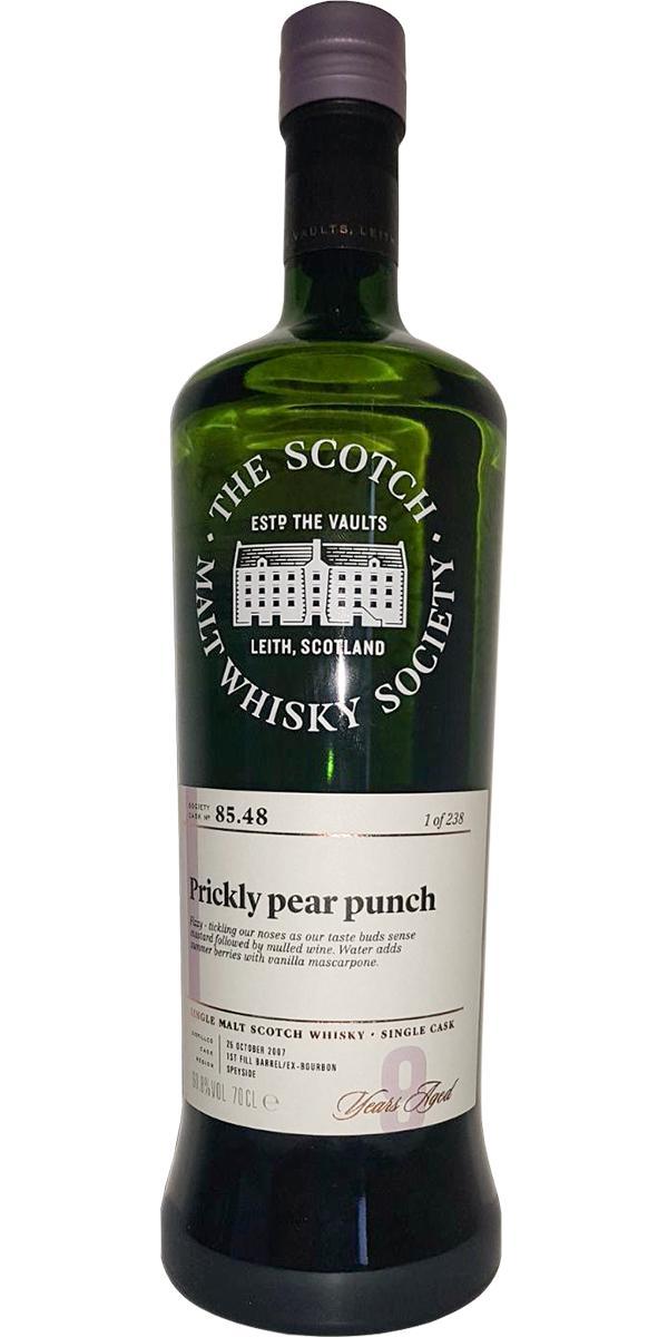 Glen Elgin 2007 SMWS 85.48  Prickly pear punch