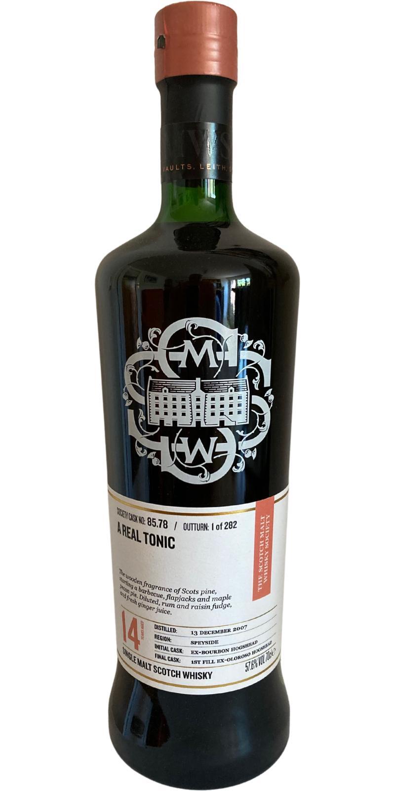 Glen Elgin 2007 SMWS 85.78  A real tonic