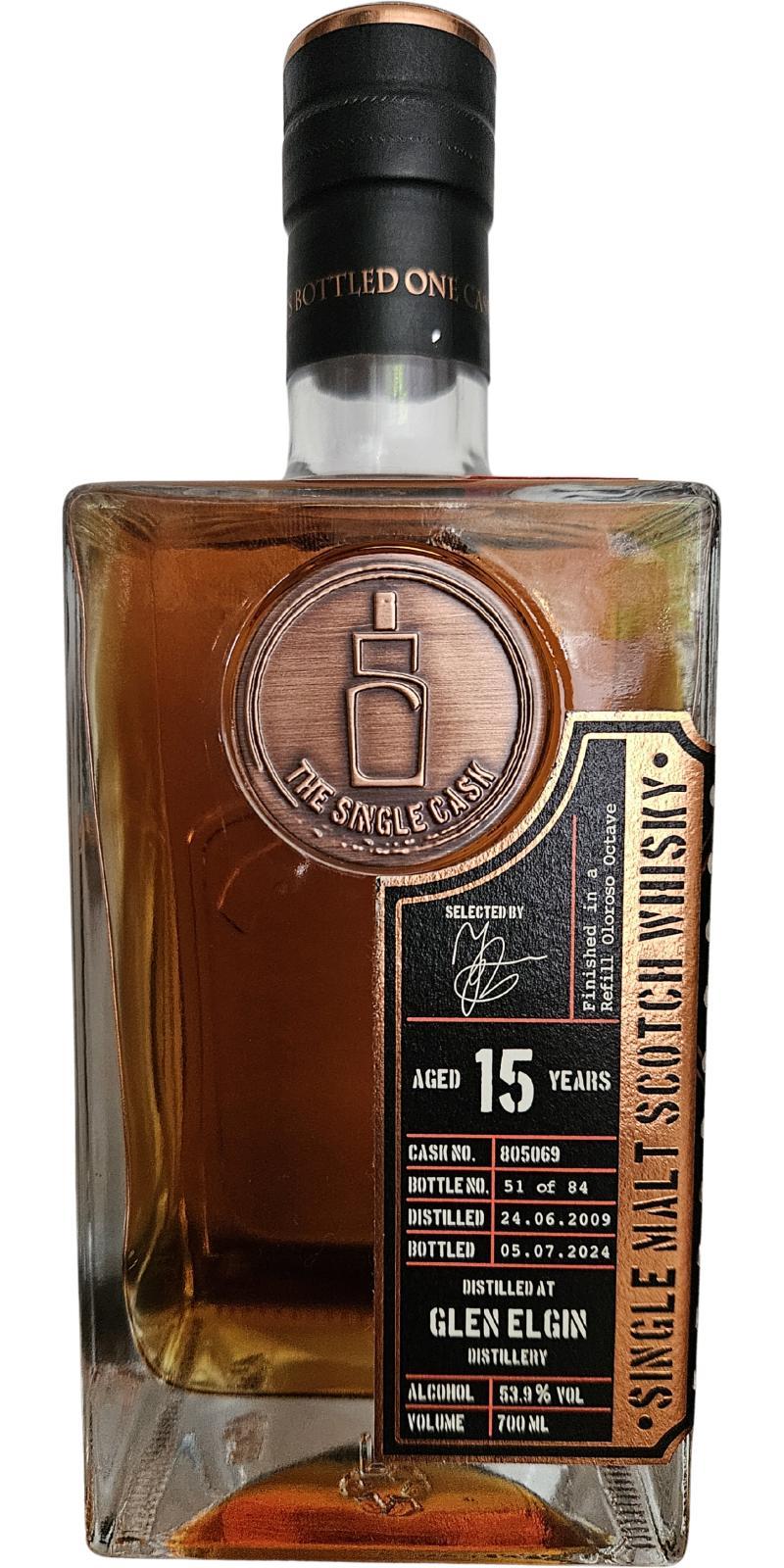 Glen Elgin 2009 TSCL  The Single Cask
