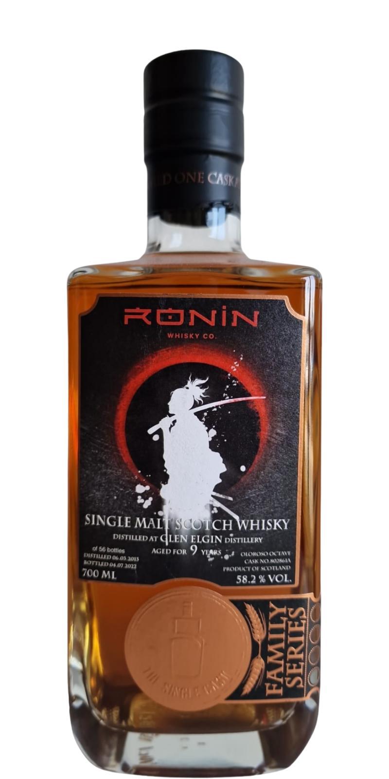 Glen Elgin 2013 TSCL  Family Series