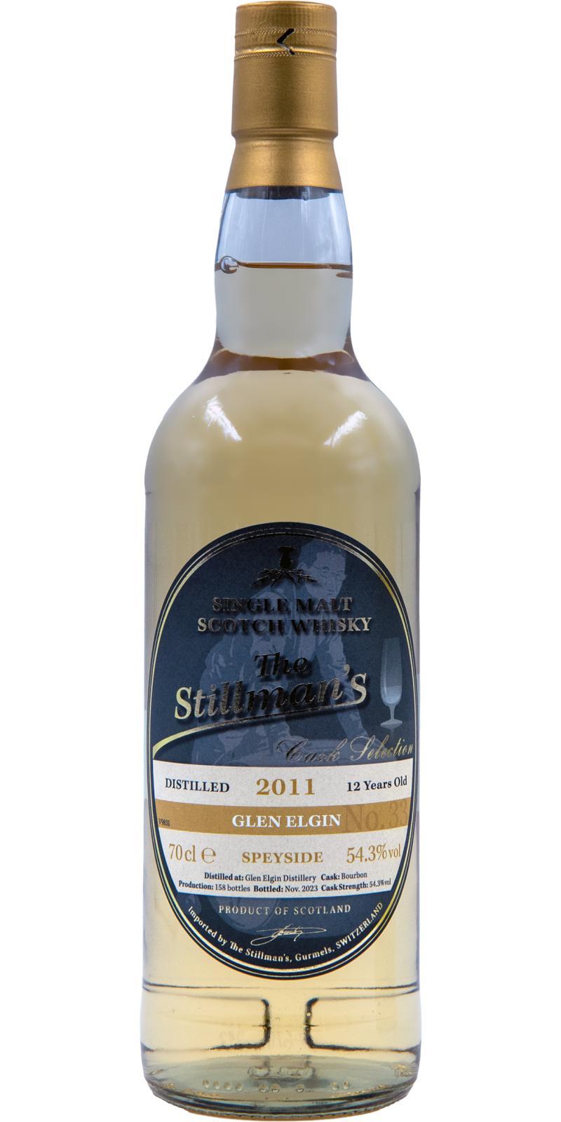 Glen Elgin 2011 StmD  Cask Selection No. 33