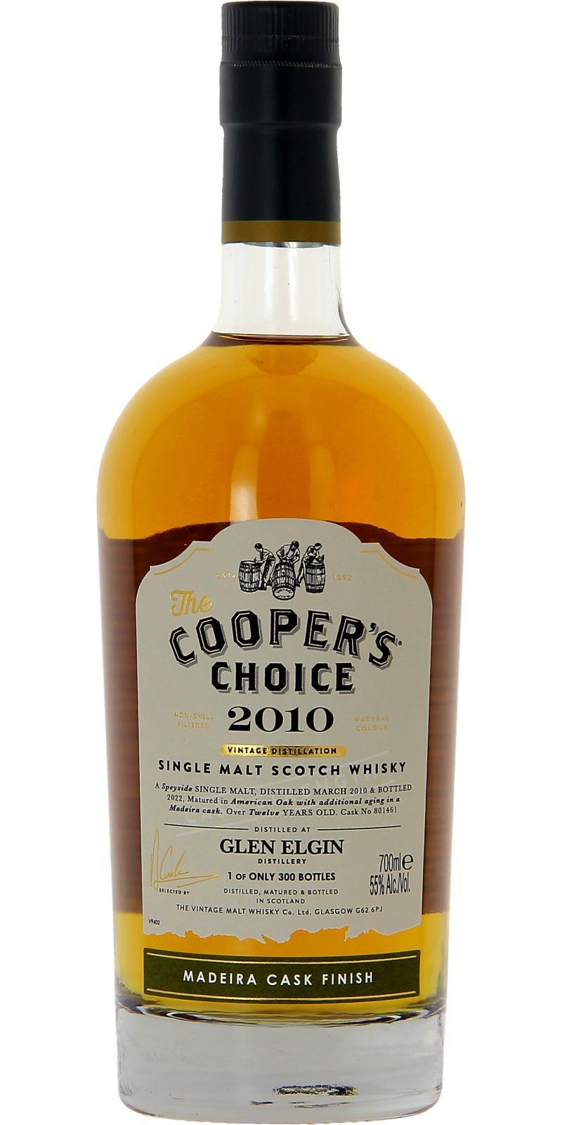 Glen Elgin 2010 VM  The Cooper's Choice