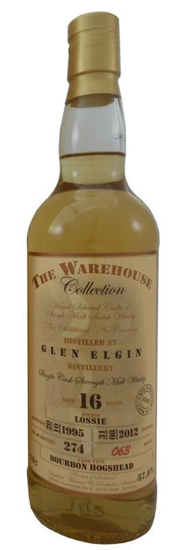 Glen Elgin 1995 WW8  The Warehouse Collection