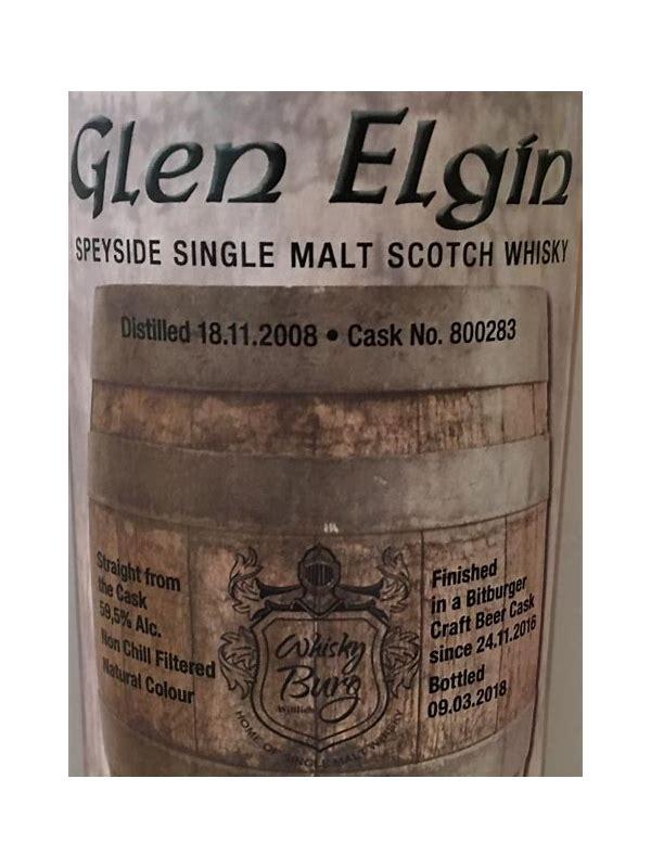 Glen Elgin 2008 WhBu  Exclusive Messe-Edition