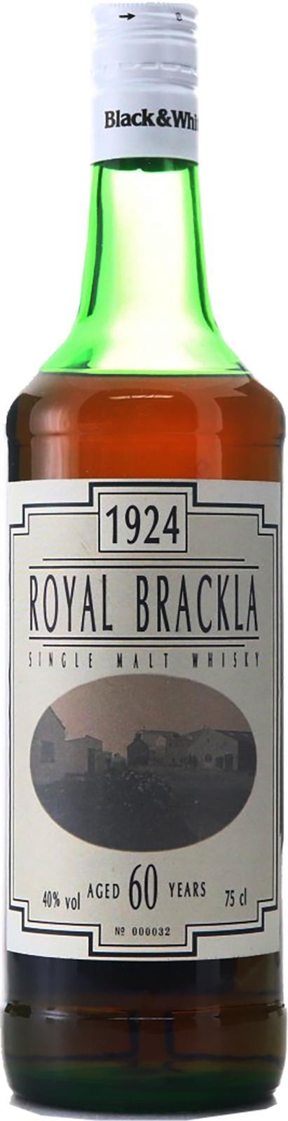 Royal Brackla 1924  Celebration re-opening of the distillery 1991