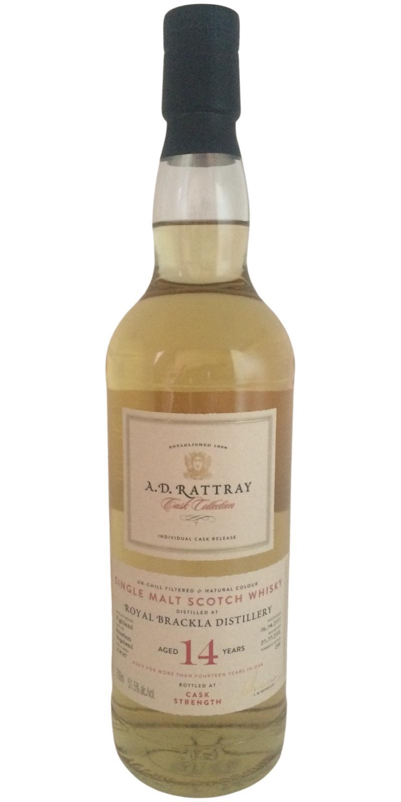 Royal Brackla 2007 DR  Individual Cask Release