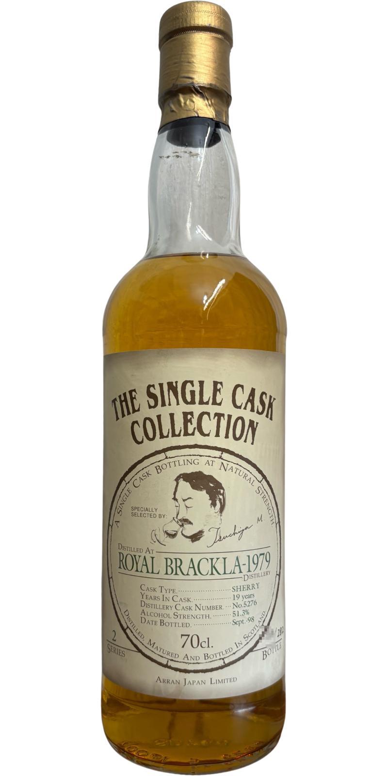 Royal Brackla 1979 AJ  The Single Cask Collection