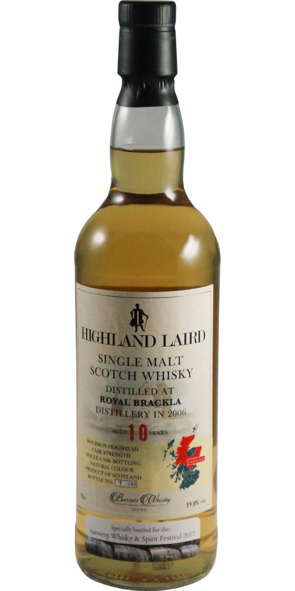 Royal Brackla 2006 BRI  Highland Laird