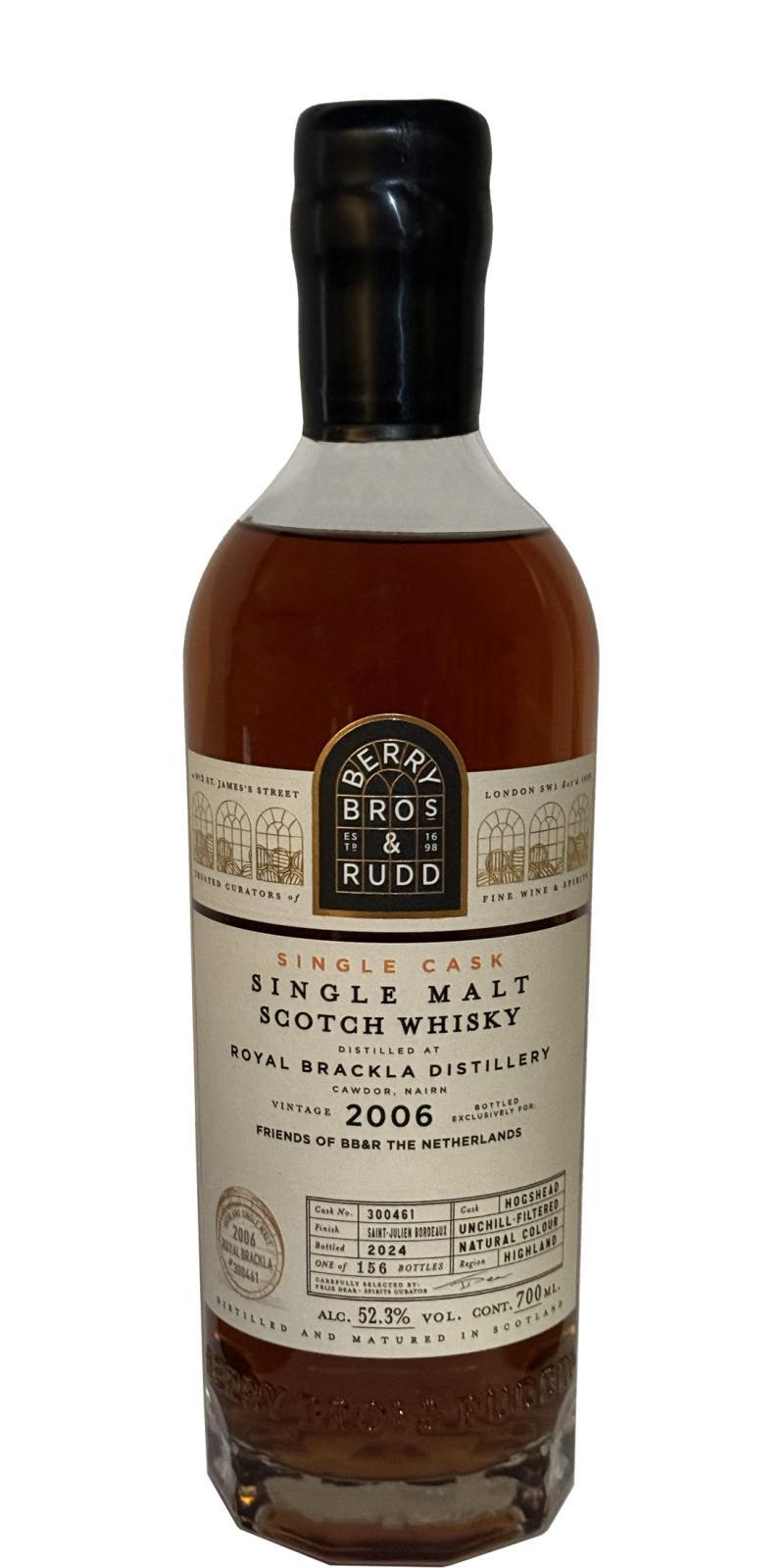 Royal Brackla 2006 BR  Single Cask