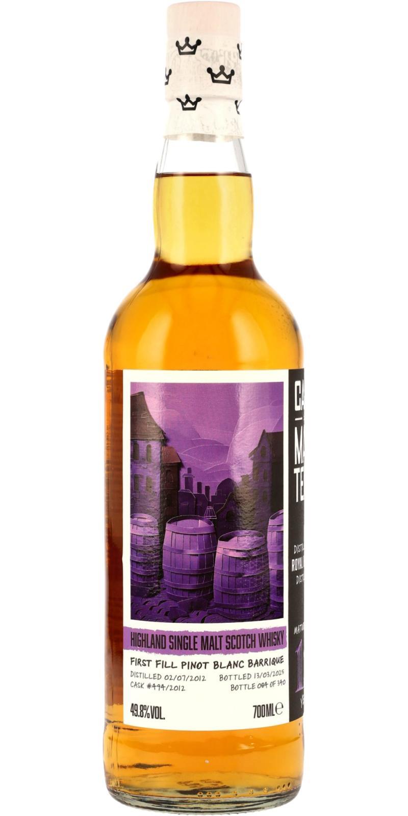 Royal Brackla 2012 BNSp  Golden Proof - Cask Masters