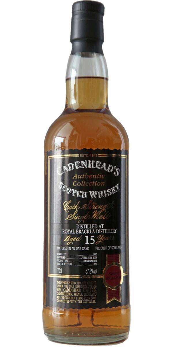 Royal Brackla 1992 CA  Authentic Collection