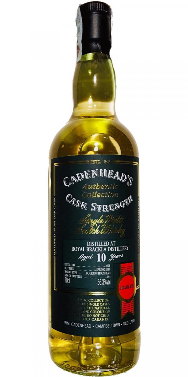 Royal Brackla 2008 CA  Authentic Collection