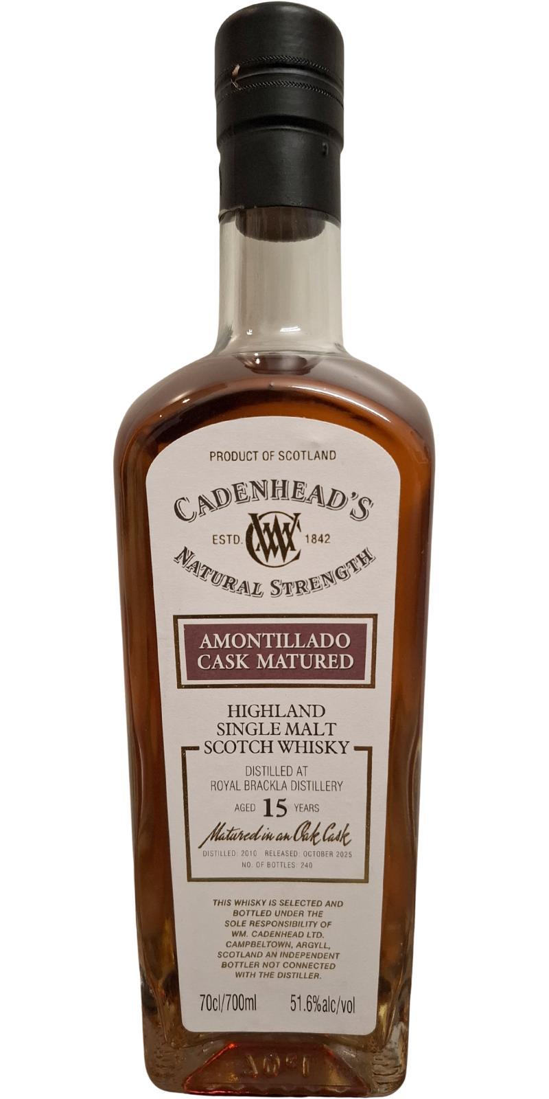 Royal Brackla 2010 CA  Authentic Collection