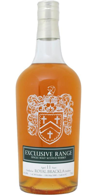 Royal Brackla 2000 CWC  Exclusive Range