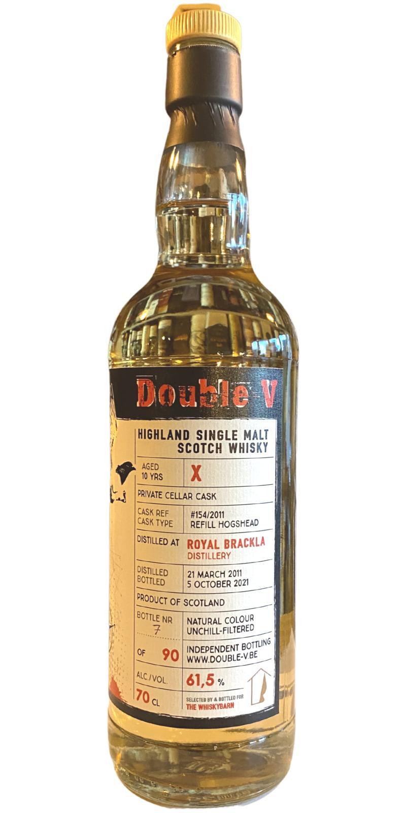 Royal Brackla 2011 DoV  Private Cellar Cask