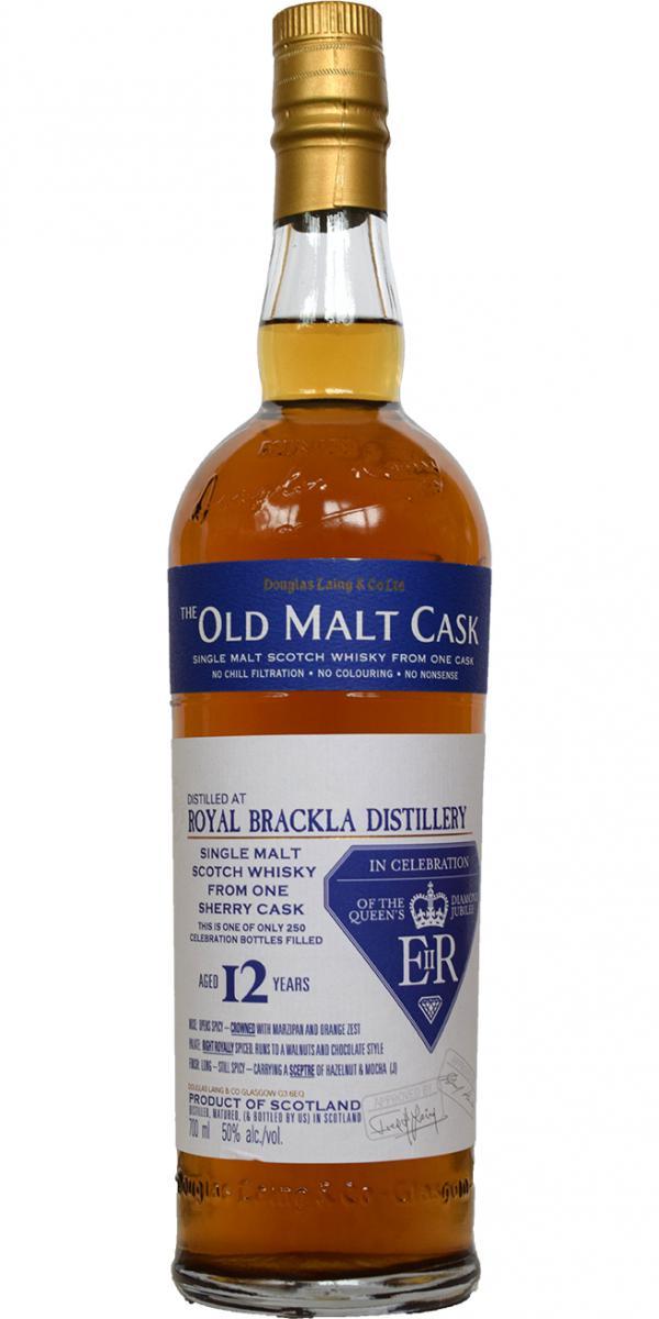 Royal Brackla 12-year-old DL  The Old Malt Cask