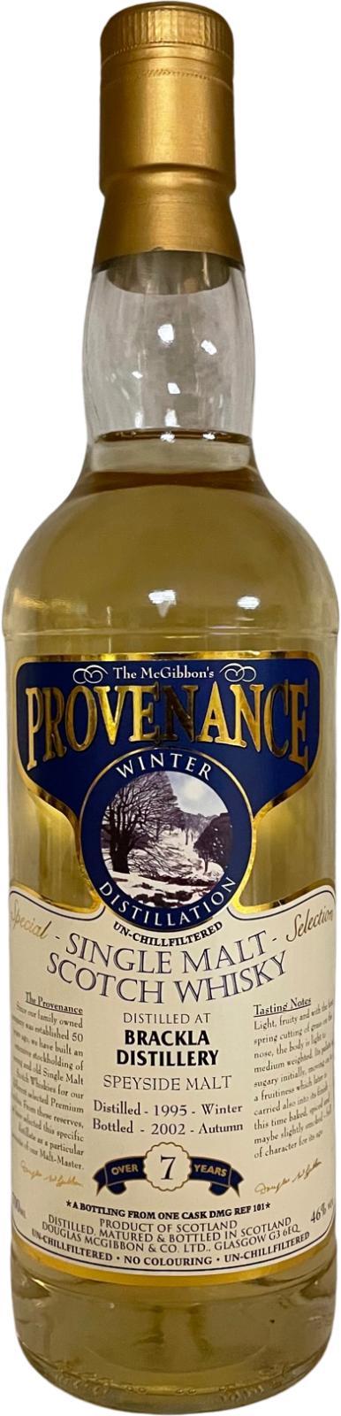 Royal Brackla 1995 McG  McGibbon's Provenance
