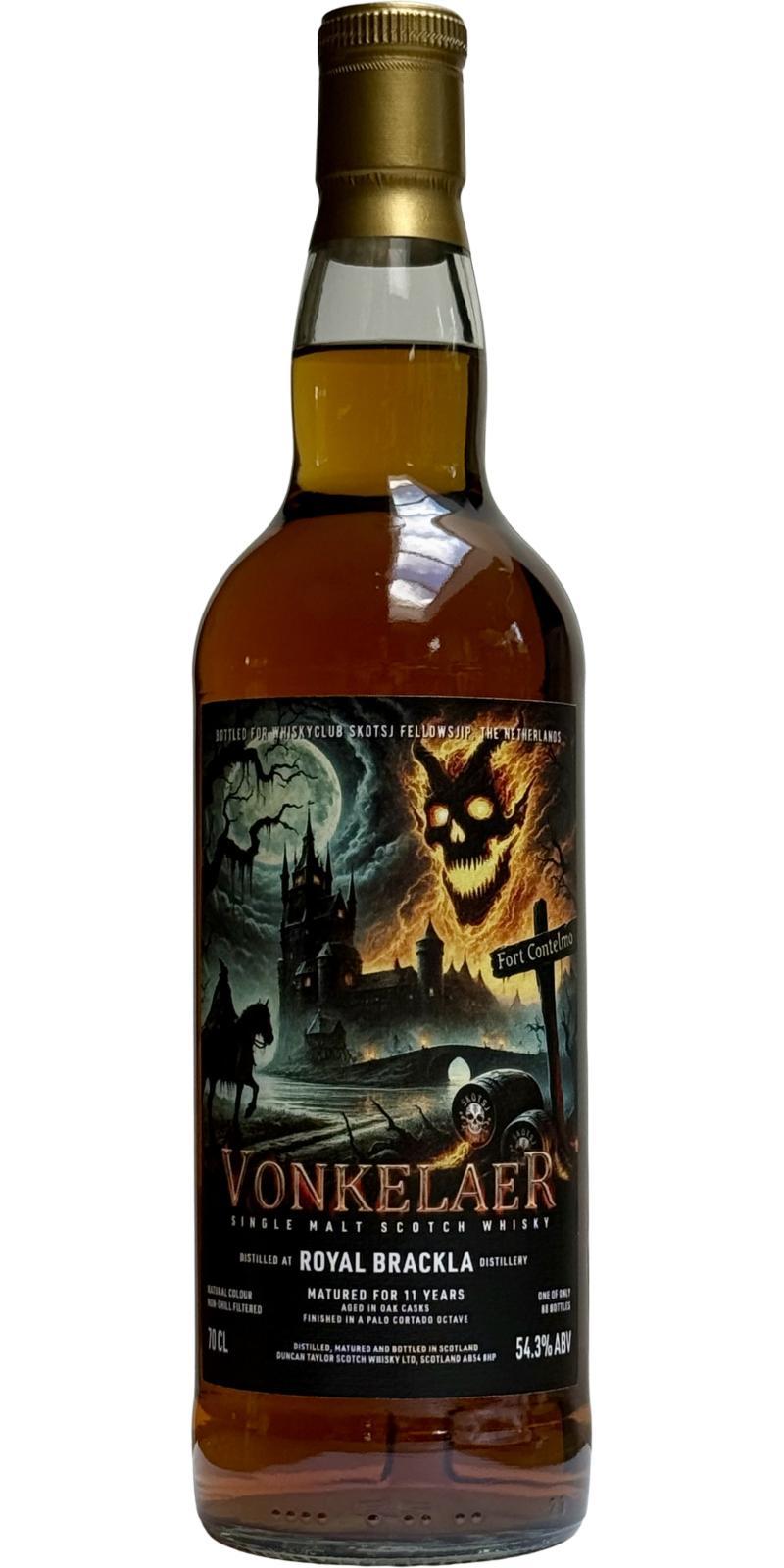 Royal Brackla 11-year-old DT  Vonkelaer