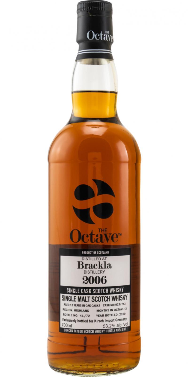 Royal Brackla 2006 DT  The Octave