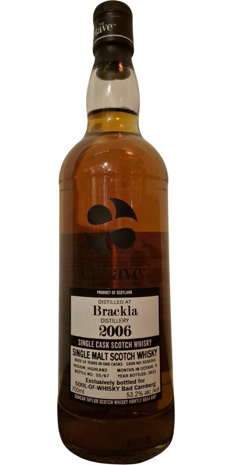 Royal Brackla 2006 DT  Octave