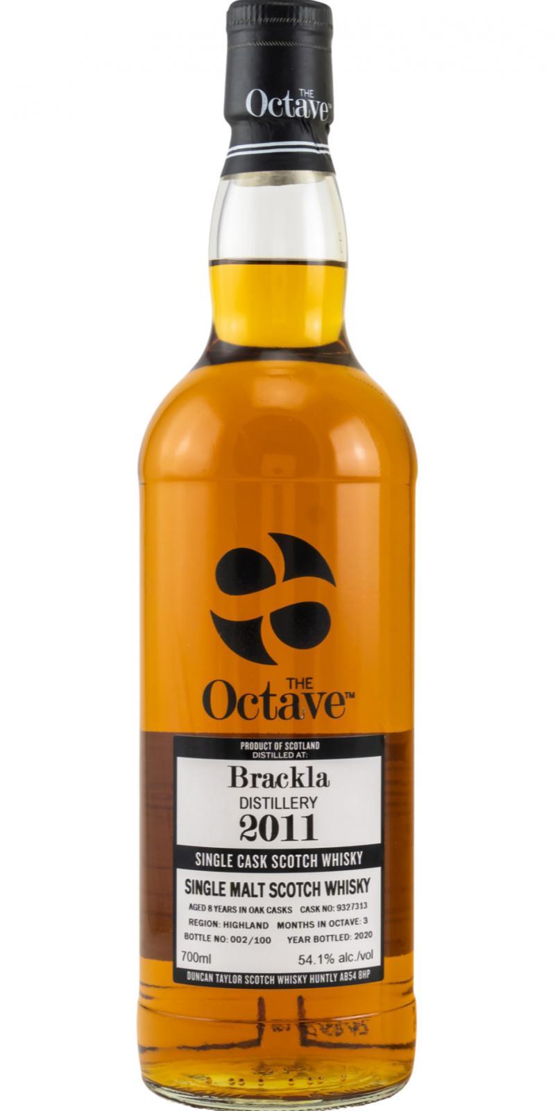Royal Brackla 2011 DT  The Octave
