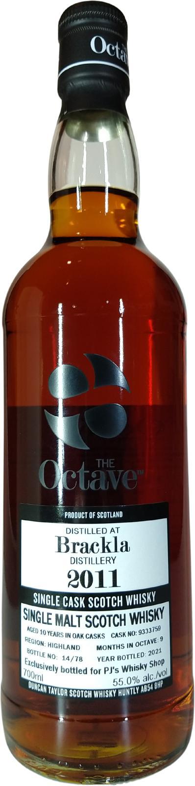 Royal Brackla 2011 DT  The Octave Cask Strength