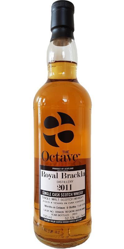 Royal Brackla 2011 DT  The Octave