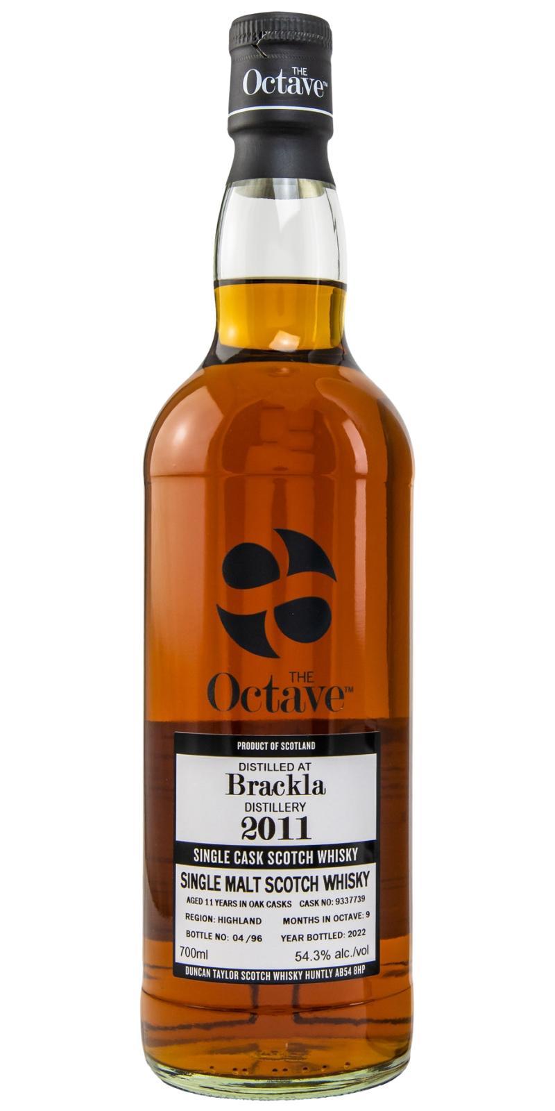 Royal Brackla 2011 DT  The Octave