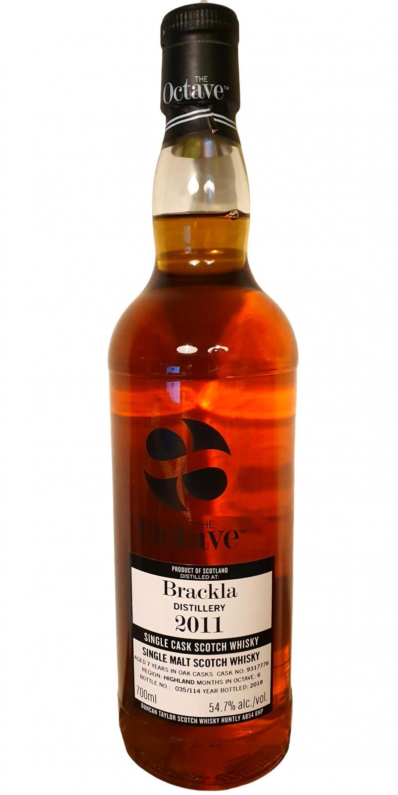 Royal Brackla 2011 DT  The Octave