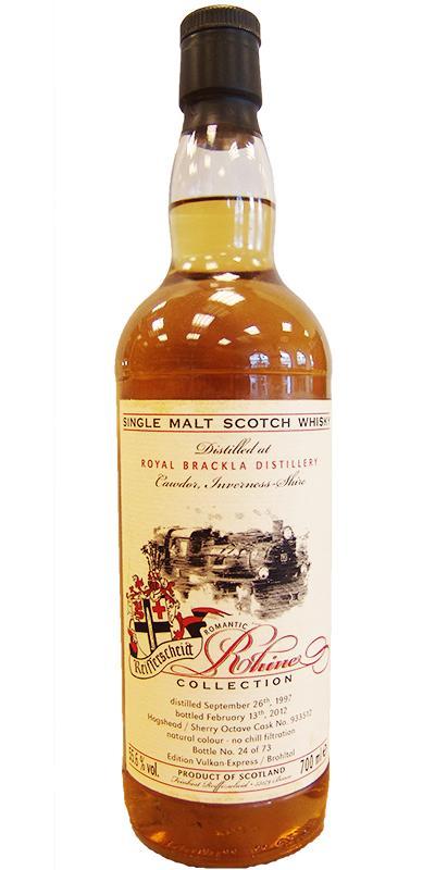 Royal Brackla 1997 FR  Romantic Rhine Collection