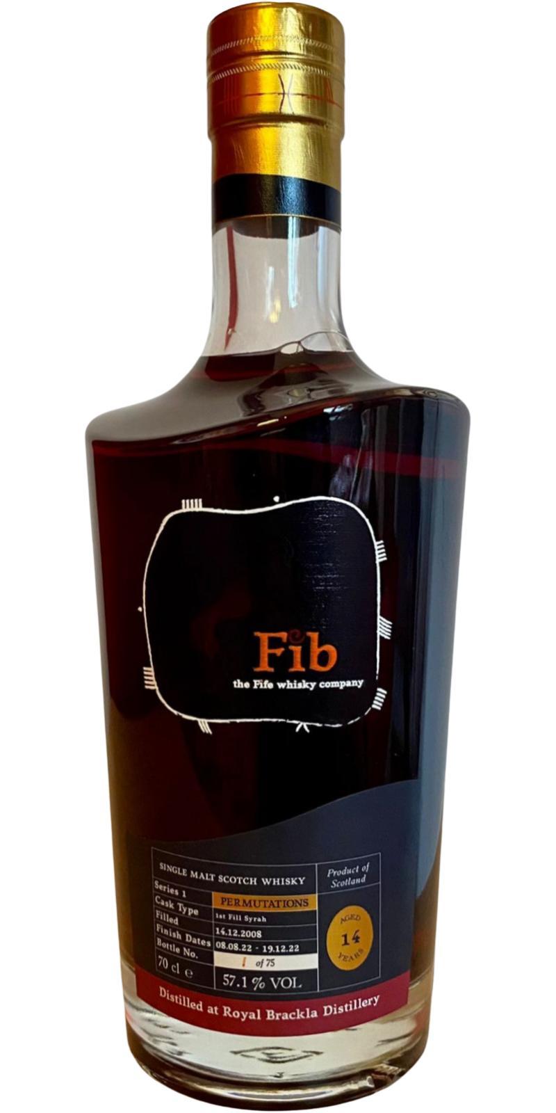 Royal Brackla 2008 FibW  Permutations Series 1