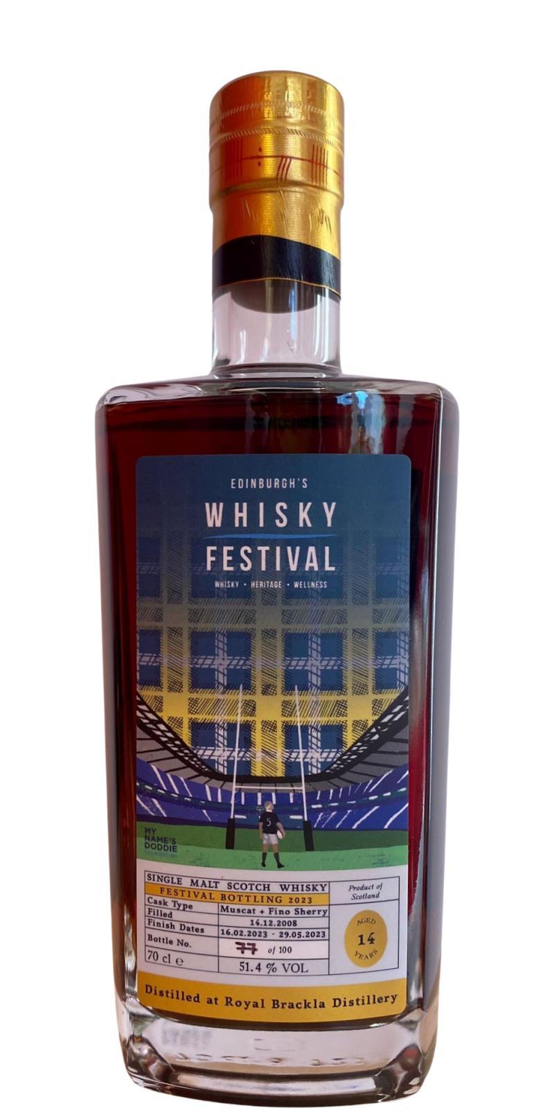 Royal Brackla 2008 FibW  Edinburgh's Whisky Festival