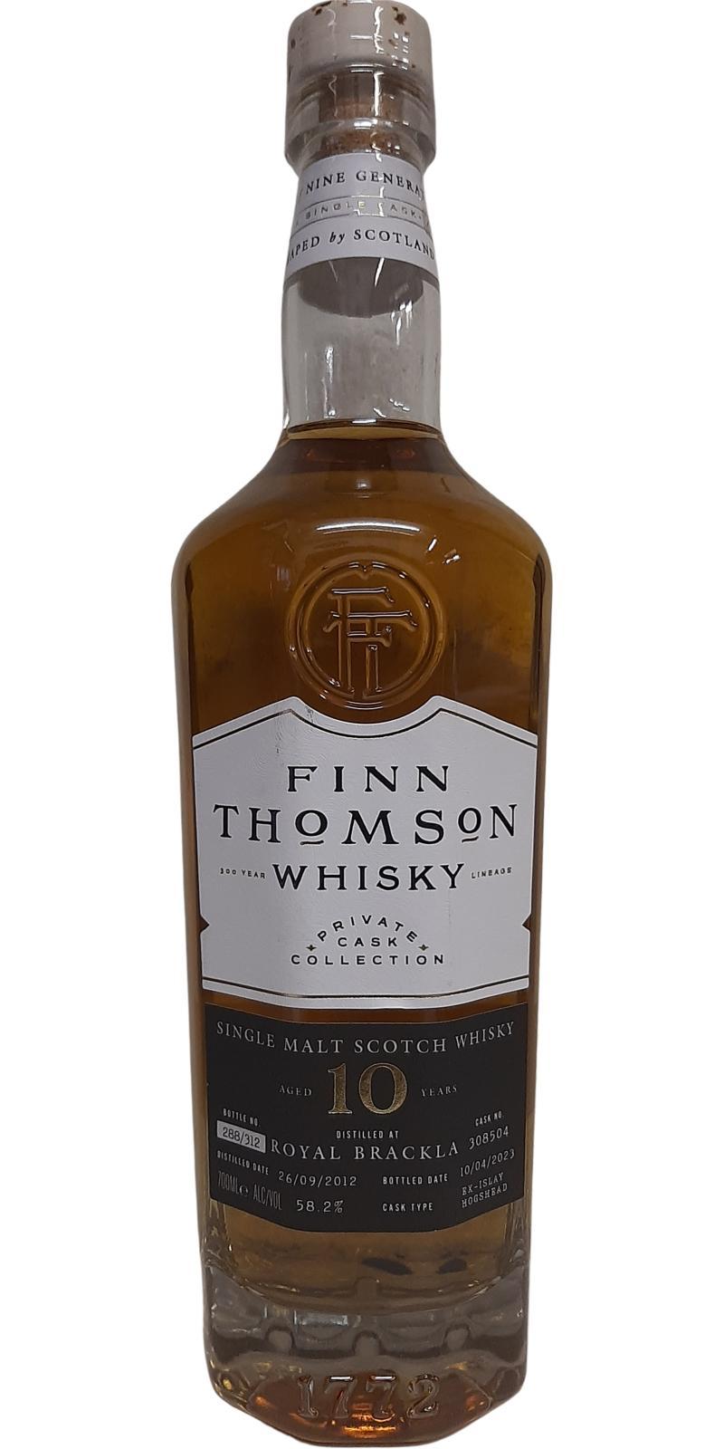 Royal Brackla 2012 FnTs  The Core Collection