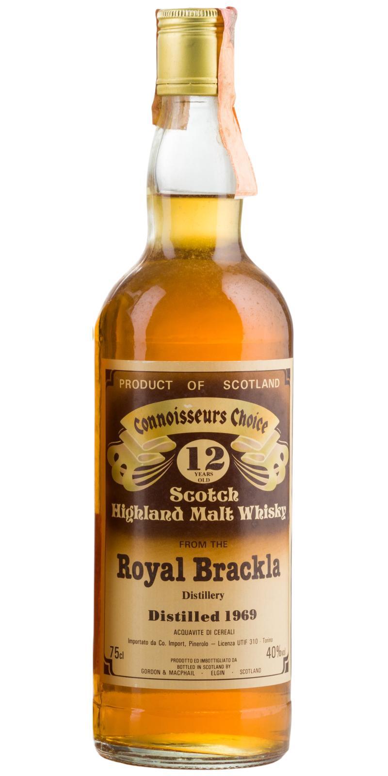 Royal Brackla 1969 GM  Connoisseurs Choice
