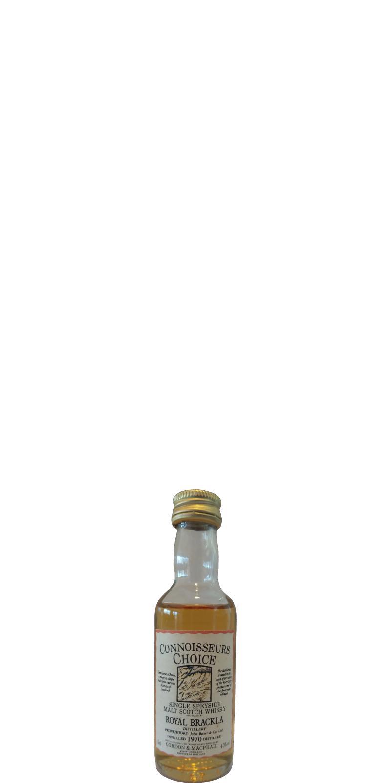 Royal Brackla 1970 GM  Connoisseurs Choice