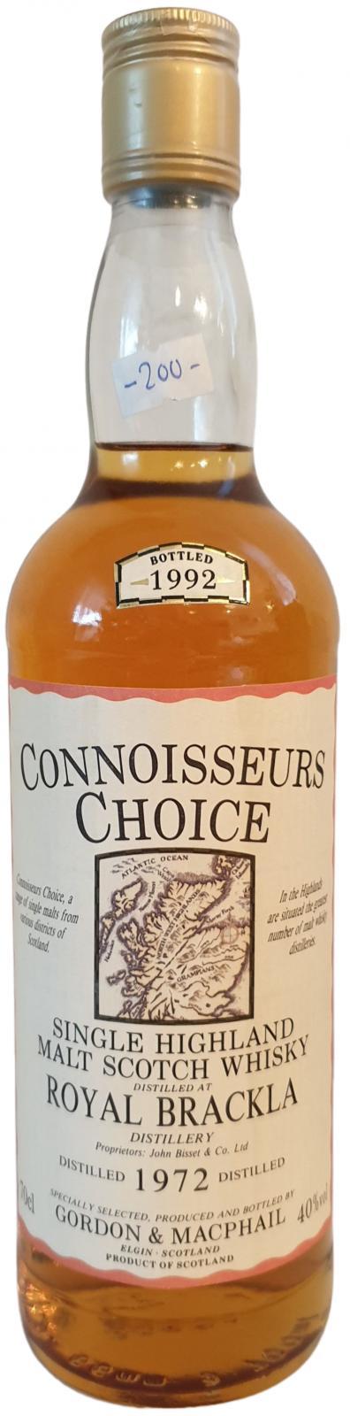 Royal Brackla 1972 GM  Connoisseurs Choice