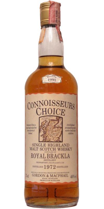 Royal Brackla 1972 GM  Connoisseurs Choice