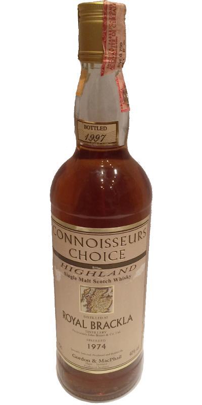 Royal Brackla 1974 GM  Connoisseurs Choice