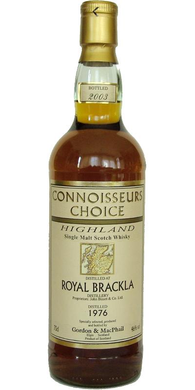 Royal Brackla 1976 GM  Connoisseurs Choice