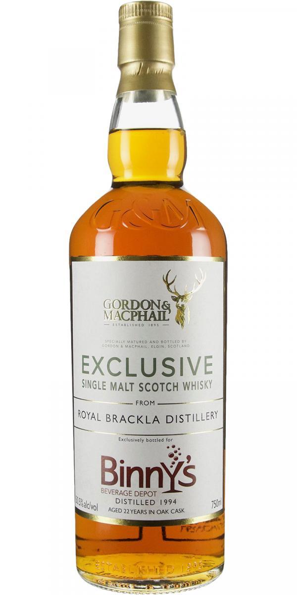 Royal Brackla 1994 GM  Exclusive